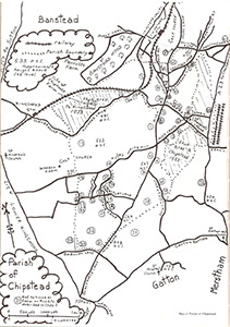 Historic Property Location Map by Charles E Pringle