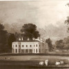Shabden Park house in 1828, during Archibald Little’s tenure, by G F Prosser