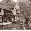 Mr and Mrs Garle at Ruffetts Wood, Ruffetts End, off High Road, circa 1905