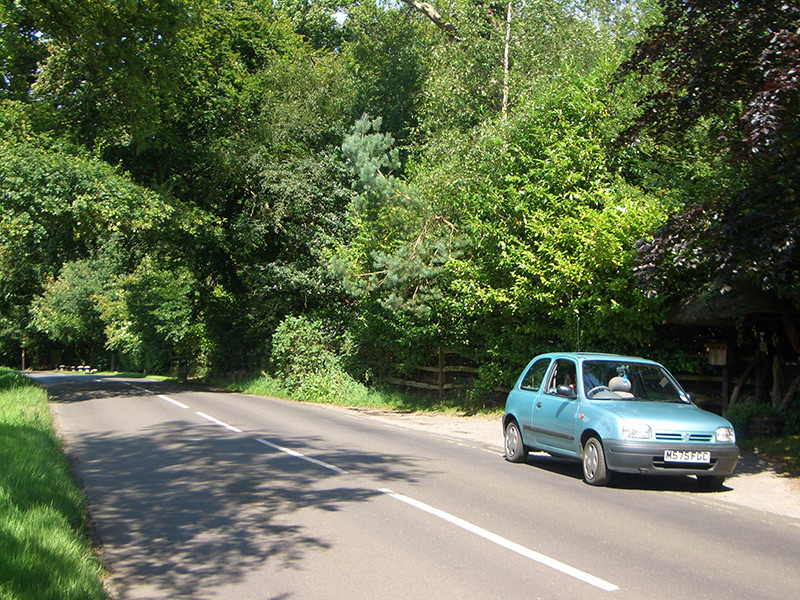 High road near Ruffetts End, 2007